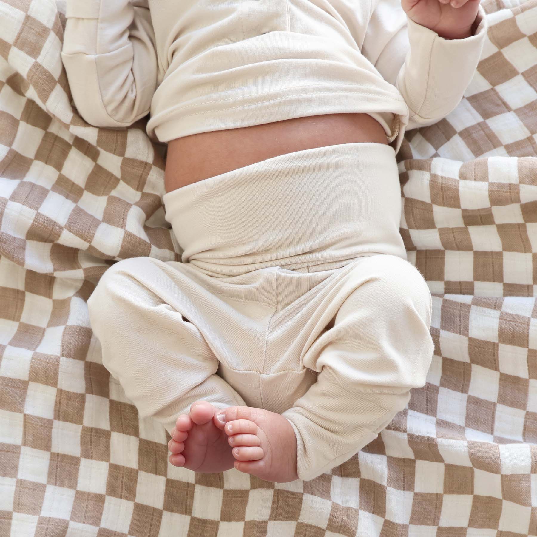 2pc Bamboo Button Top & Bottom | Eggshell - Image 3