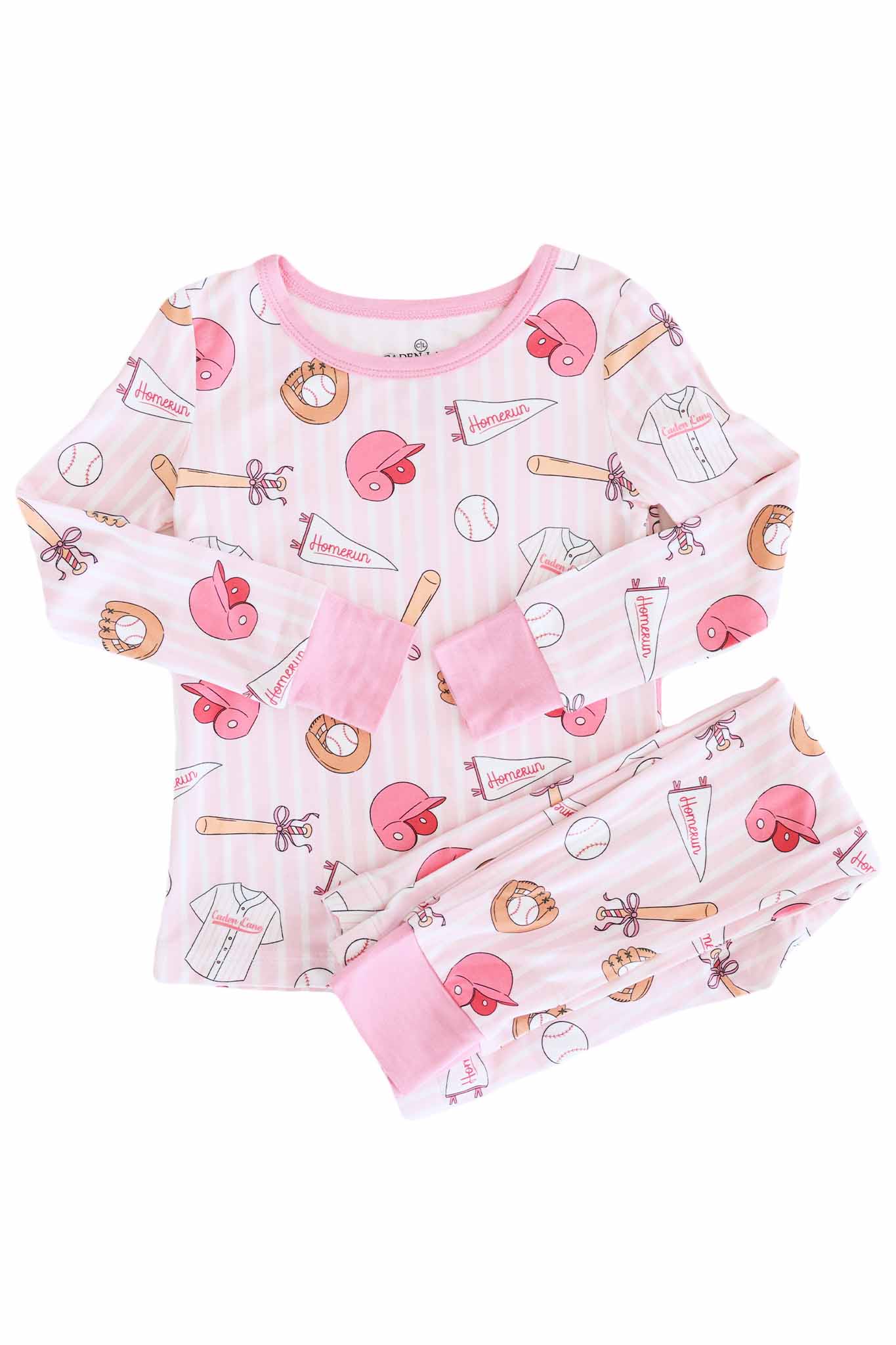 Ballpark Babes Two Piece Pajama Set - Image 2