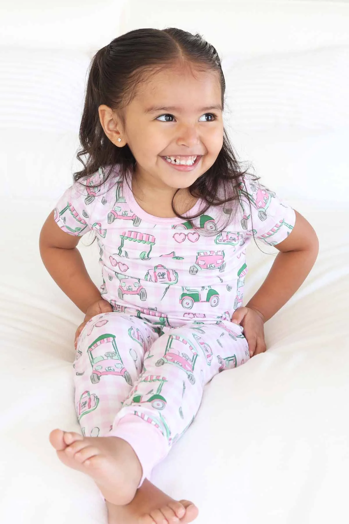 Birdie Babes Two Piece Pajama Set | Pink - Image 7