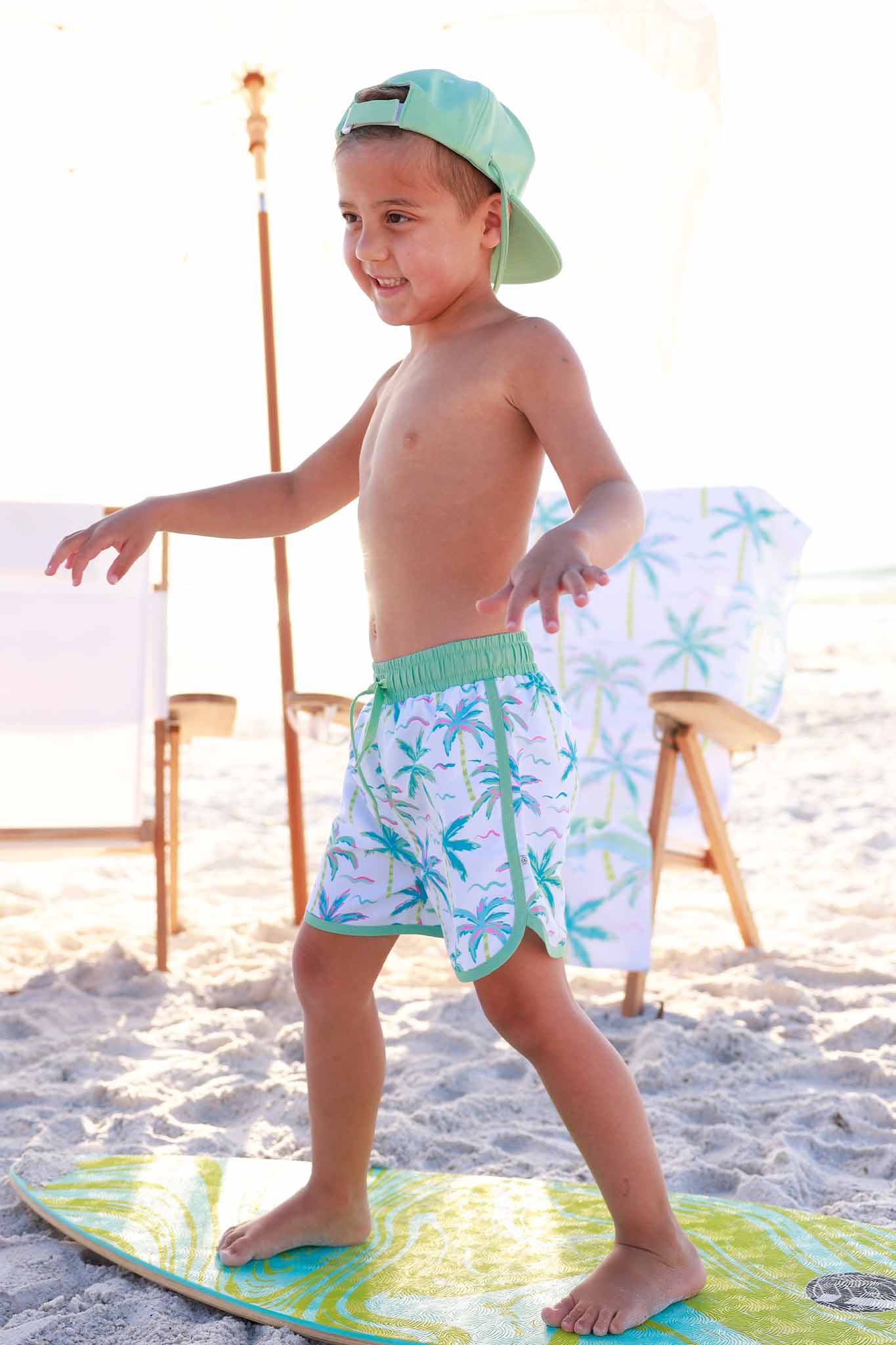Boy's Swim Trunks | Blue Lagoon - Image 14