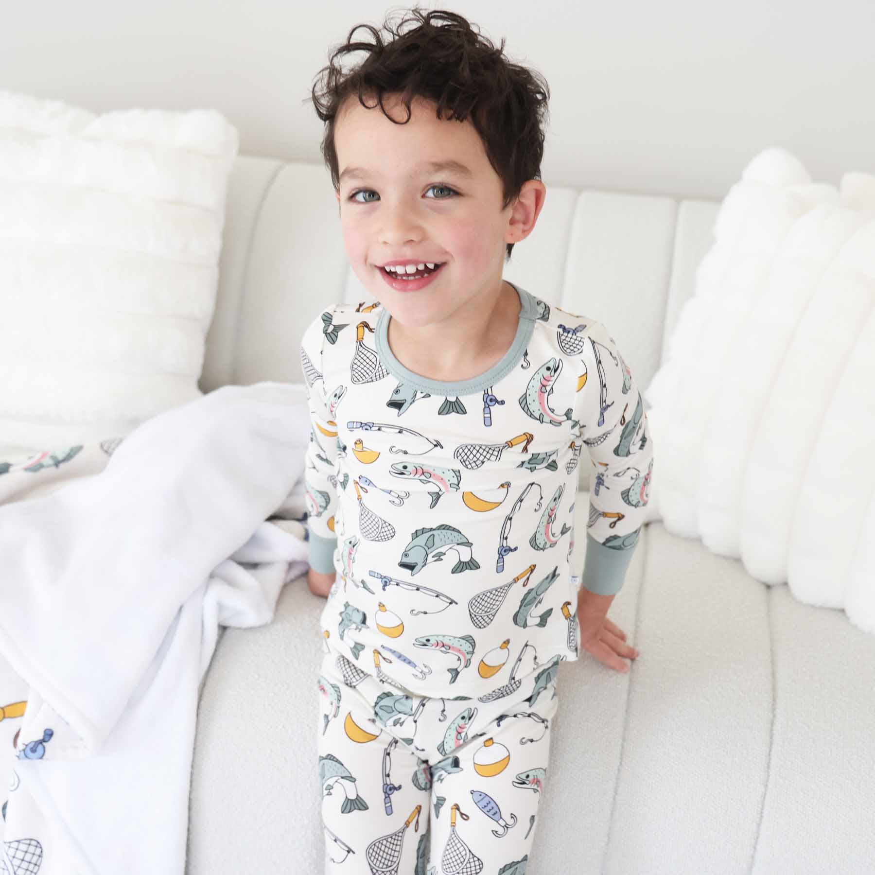 Catch of the Day Two Piece Pajama Set - Image 8