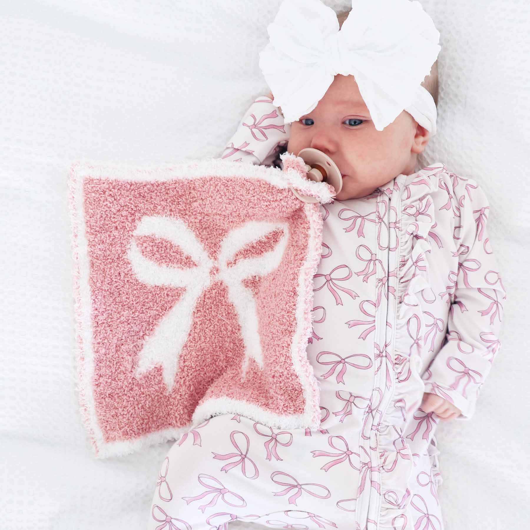 CuddleLaneâ„¢ Luxe Lovey | Bows - Image 5