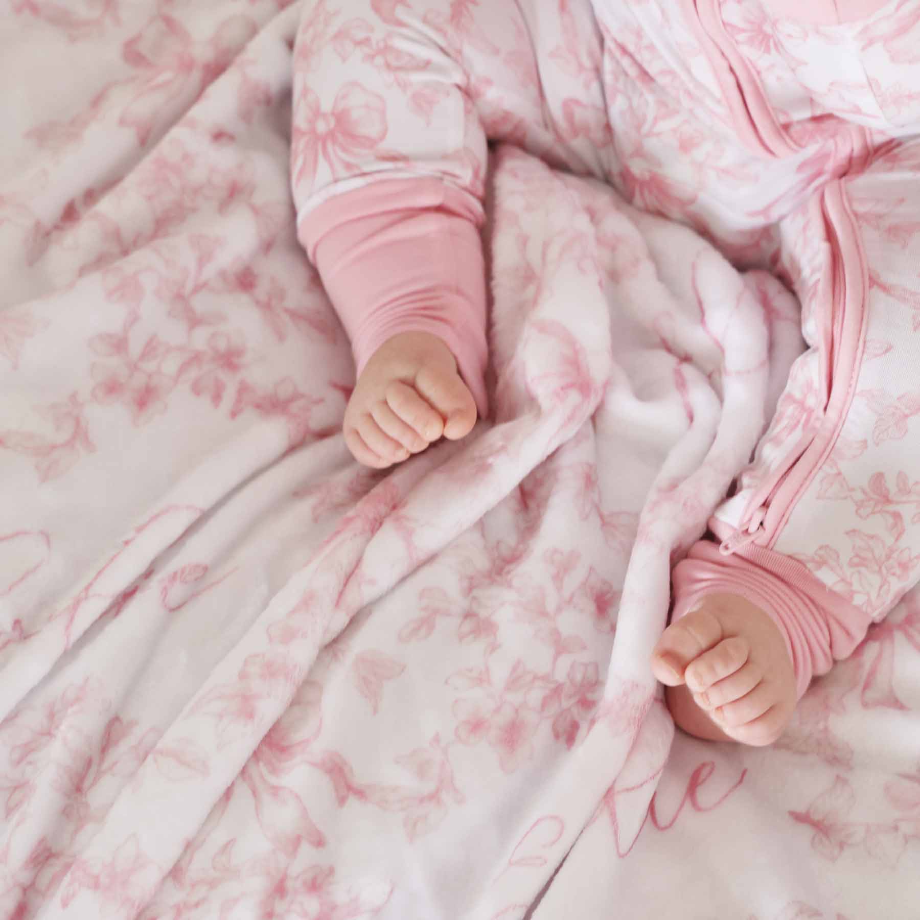 Fancy Frills Personalized Kids Blanket - Image 3