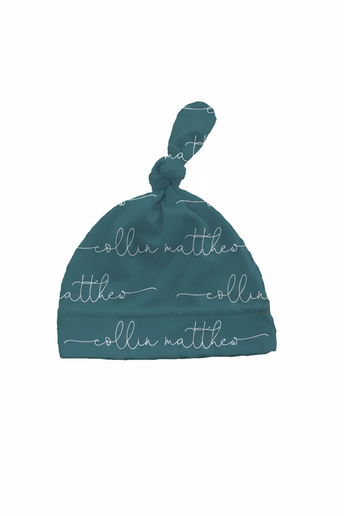 Jade Personalized Knotted Hat - Image 2