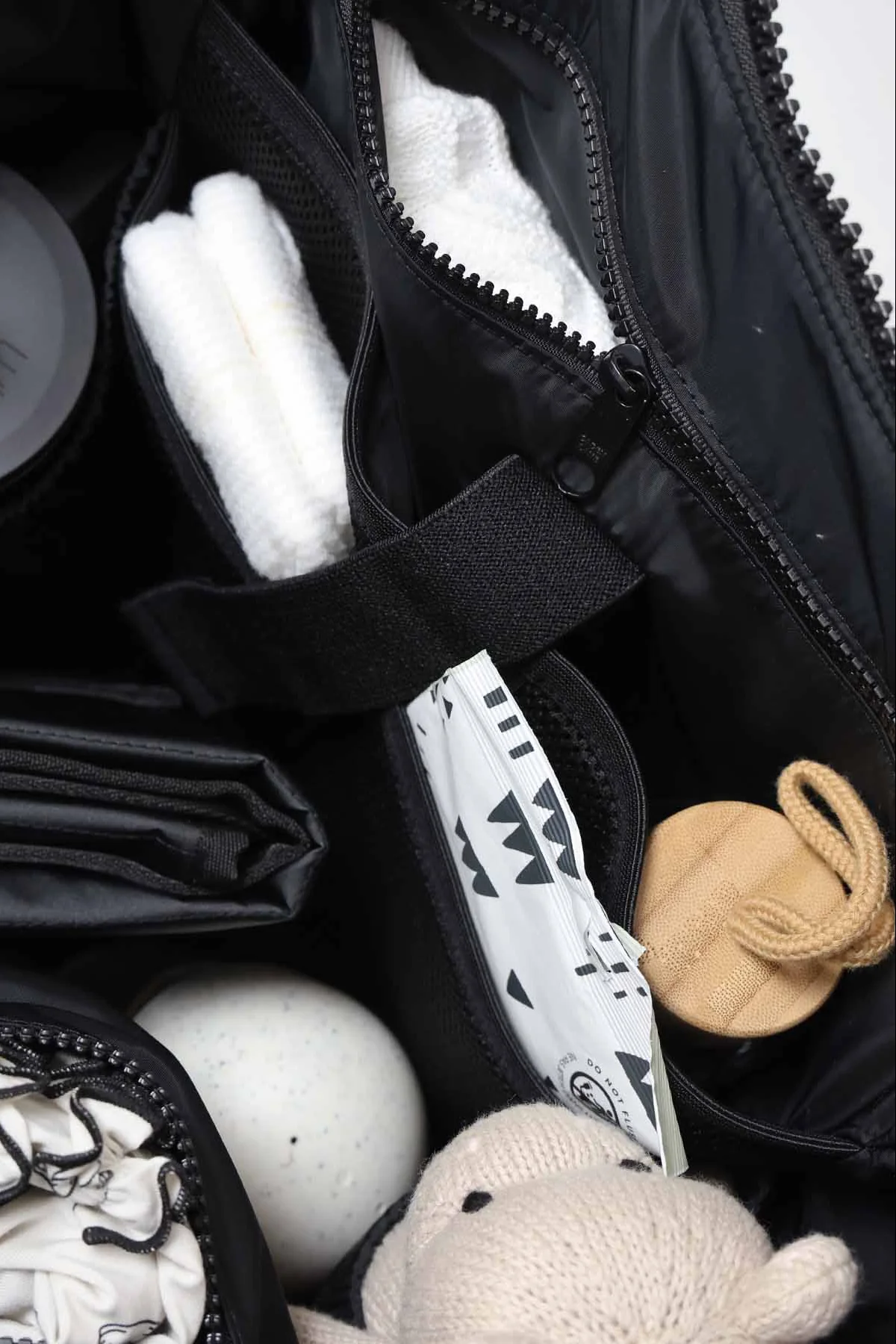 Lane Convertible Diaper Bag Tote | Black - Image 6