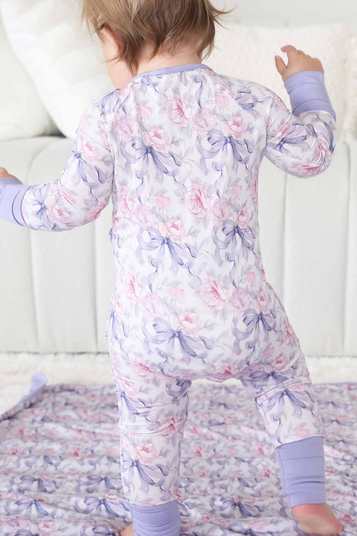 Leighton's Lavender Convertible Zip Romper - Image 9