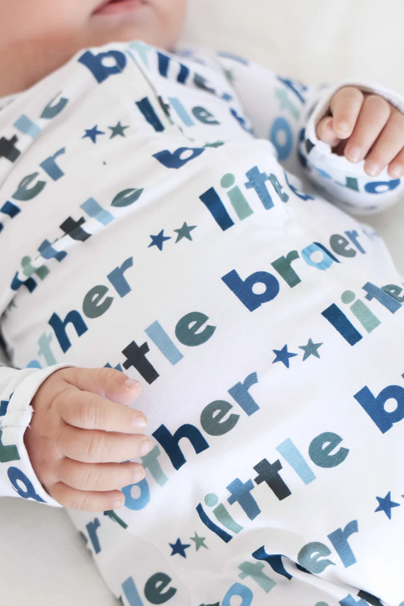 Little Brother Zipper Footie - Image 8