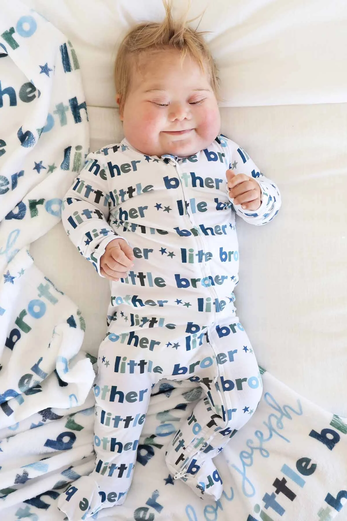 Little Brother Zipper Footie - Image 9