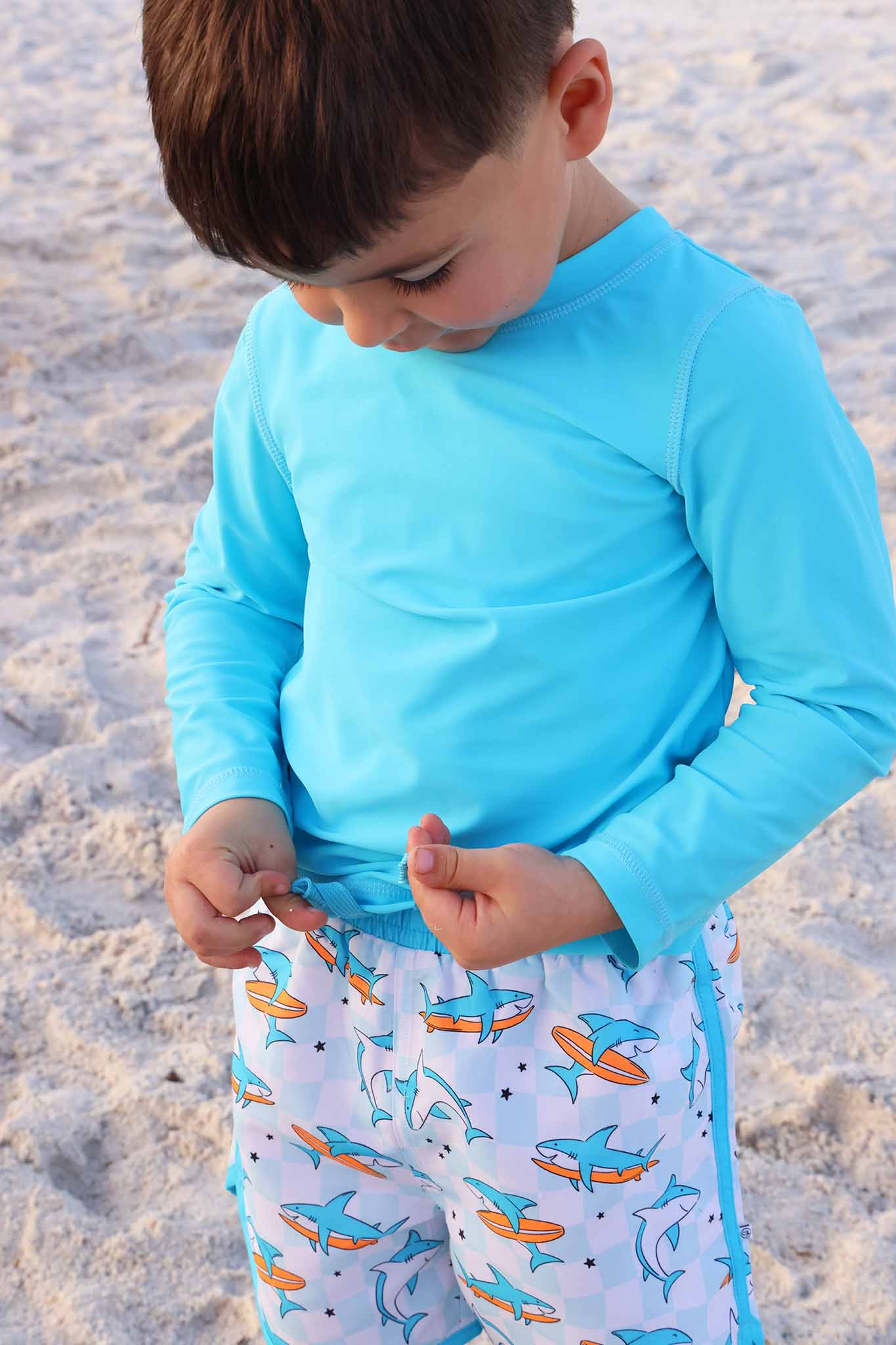 Boy's Swim Trunks | Totally Jawsome - Image 5