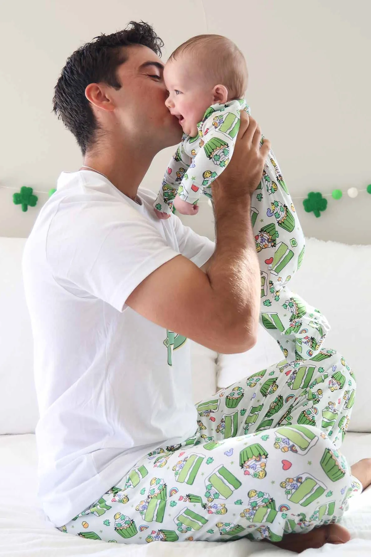 Lucky Parent Adult Graphic Tee | White - Image 11