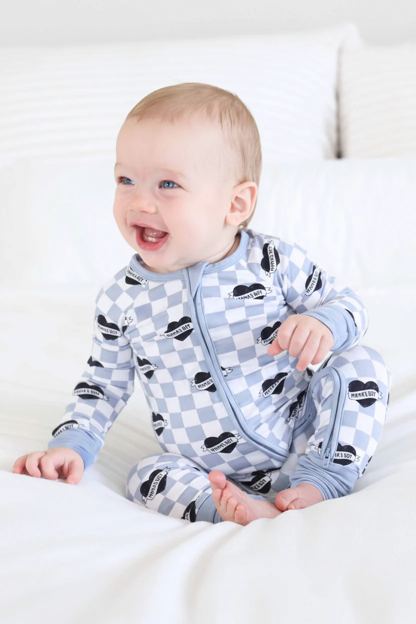 Mama's Boy Convertible Zip Romper - Image 4