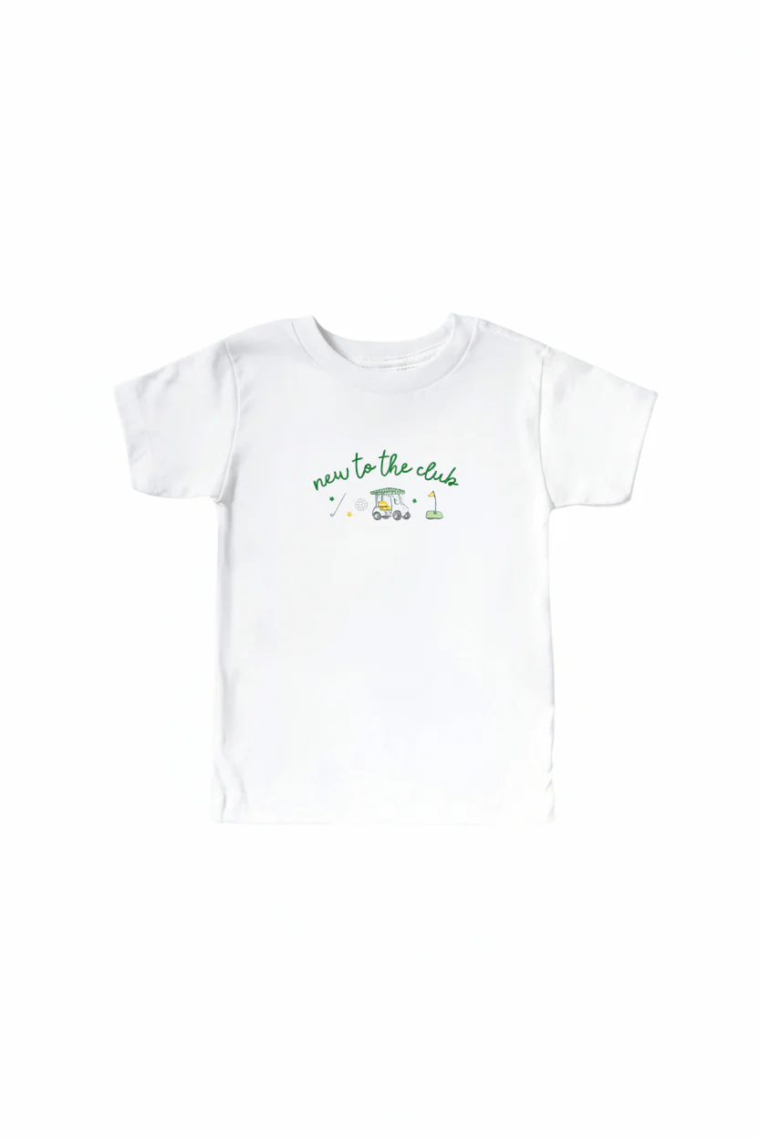New To The Club Kids Graphic Tee | White - Image 2