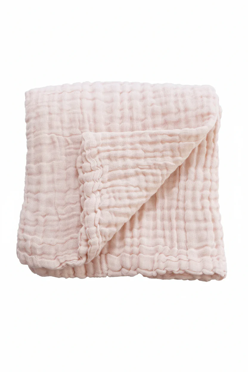 Organic Cotton Gauze Swaddle Blankets - Image 12