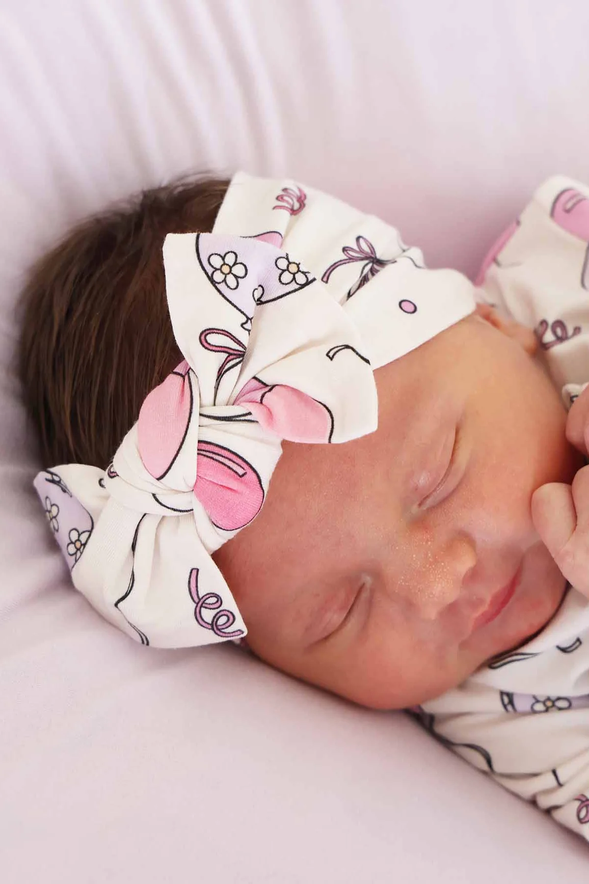 Printed Knit Large Bow Headwraps - Image 24