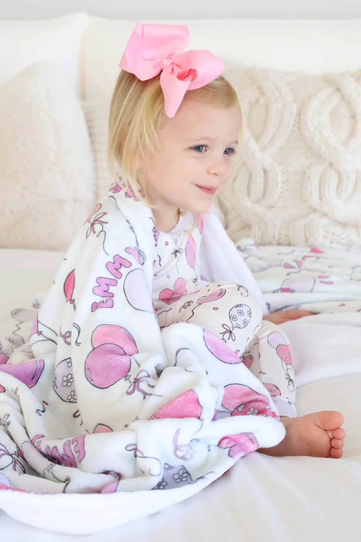 Personalized Themed Blankets for Girls - Image 130