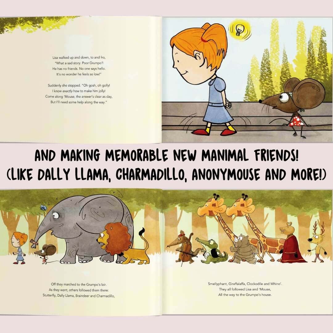 Personalized Book | Your Child and the Grumpopotamus - Image 7