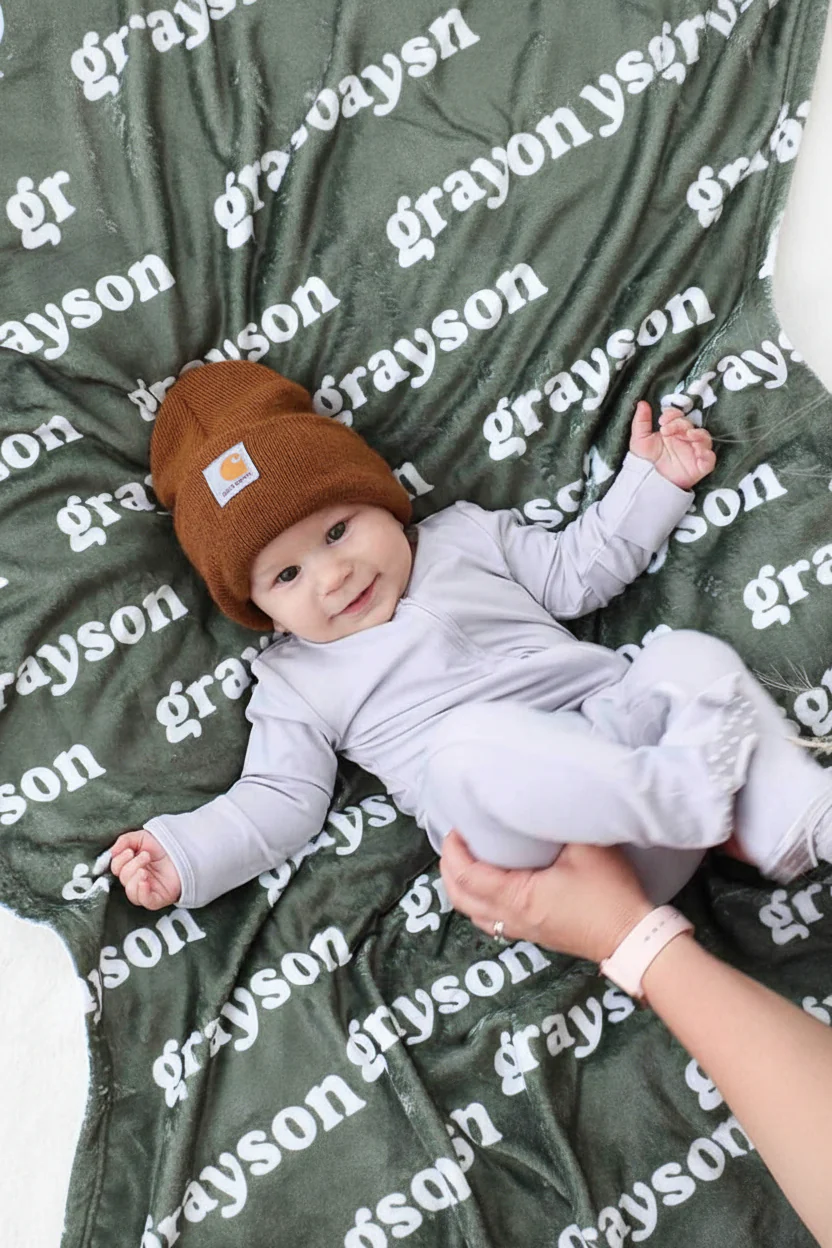 Personalized Color Blanket | Juniper