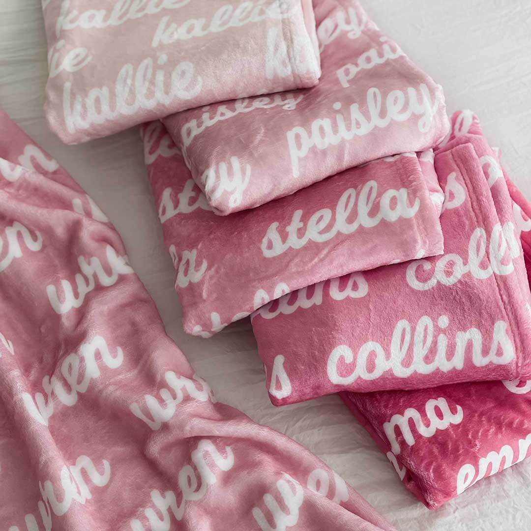 Personalized Color Blanket | Mauvelous - Image 3