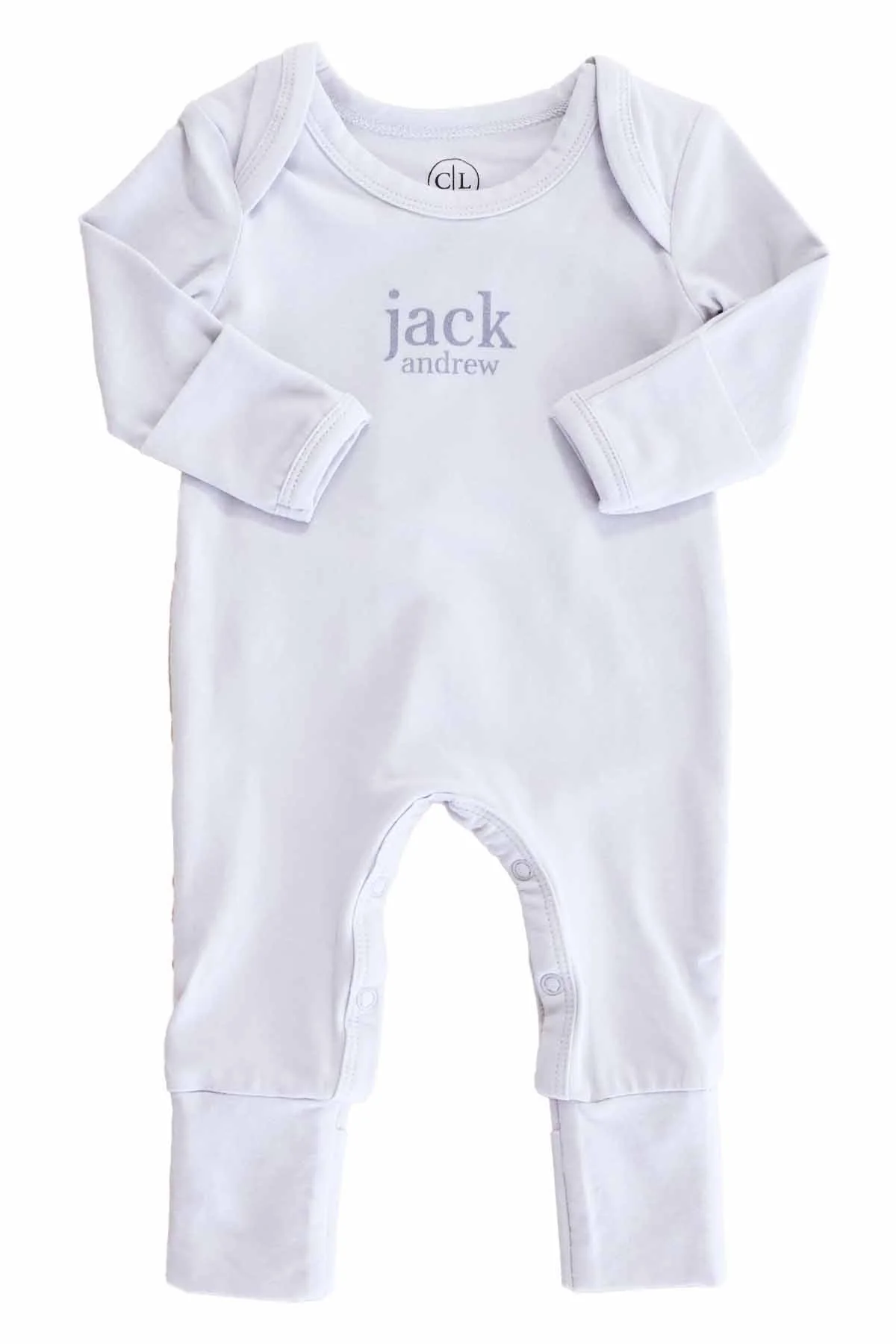 Personalized Full Length Snap Rompers - Image 11