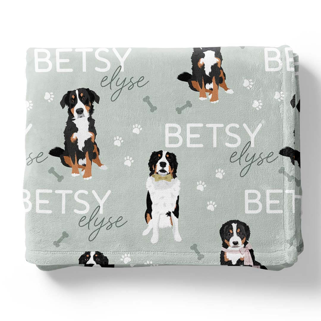 Personalized Kids Blanket | Bernese - Image 7