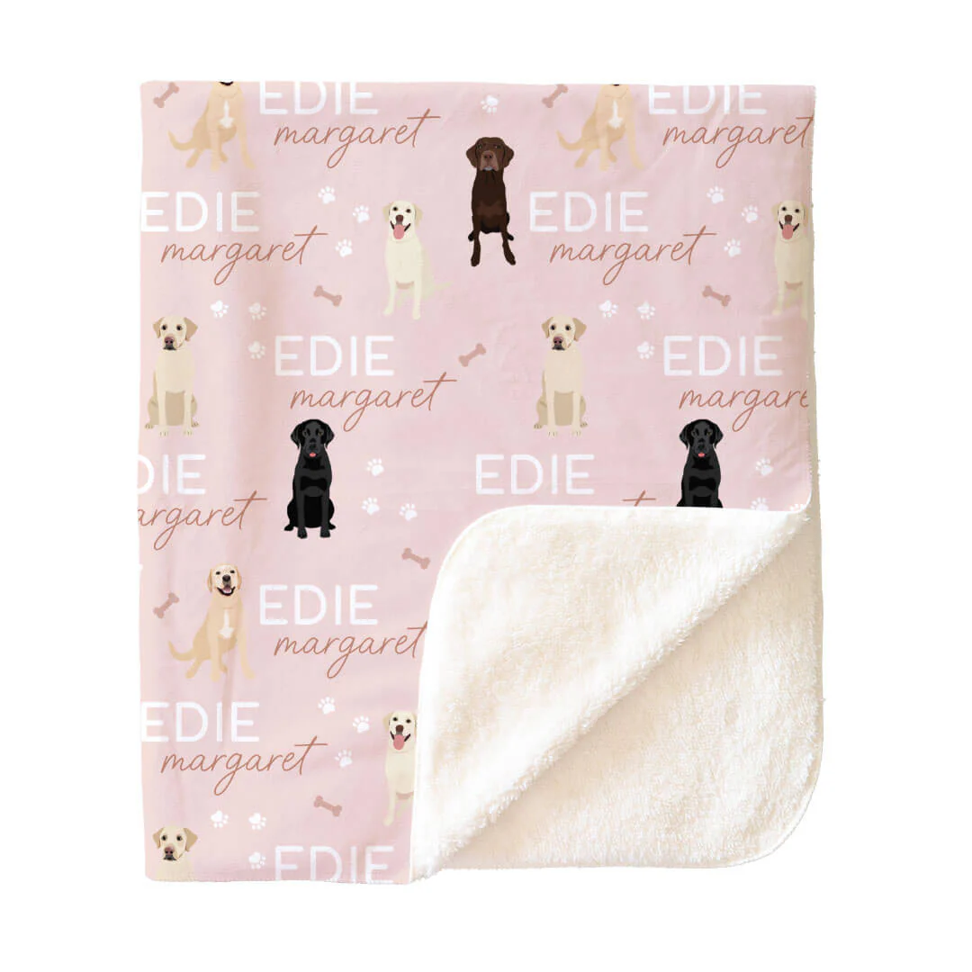 Personalized Kids Blankets | Dog Breeds - Image 174