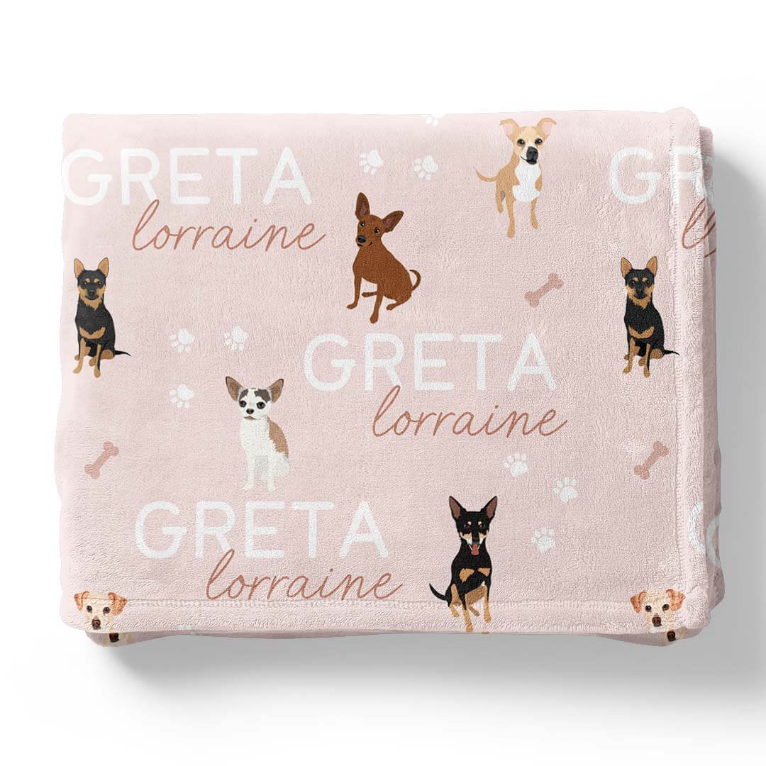 Personalized Kids Blankets | Dog Breeds - Image 21