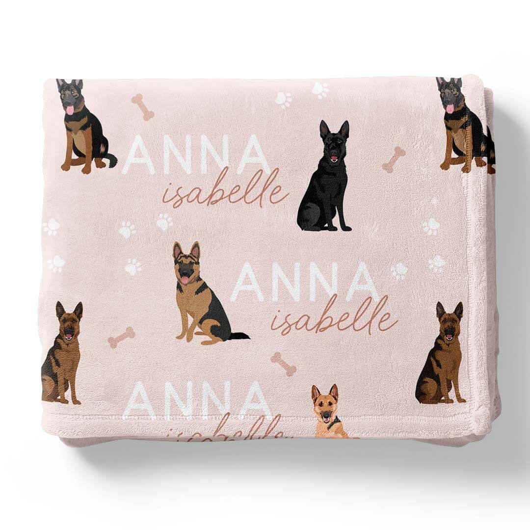 Personalized Kids Blankets | Dog Breeds - Image 60