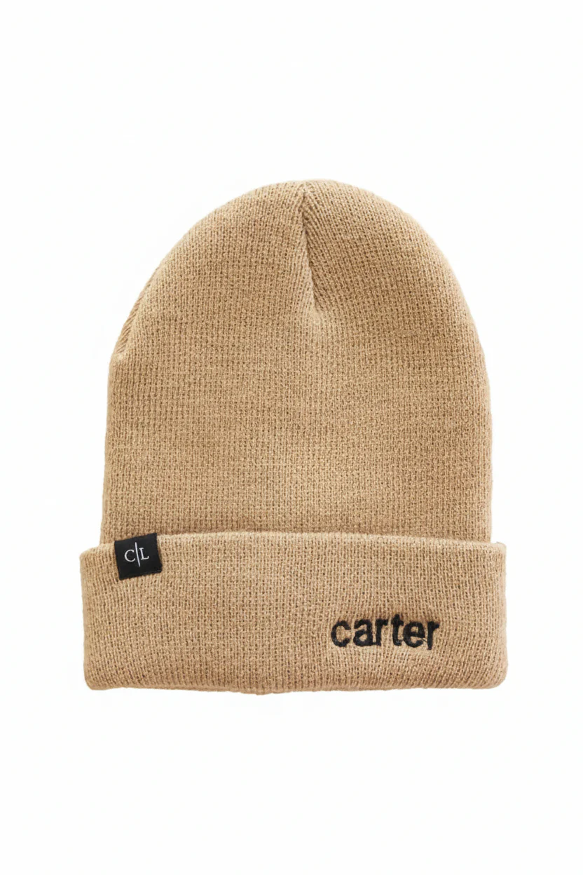 Embroidered Knit Baby Beanie - Image 9