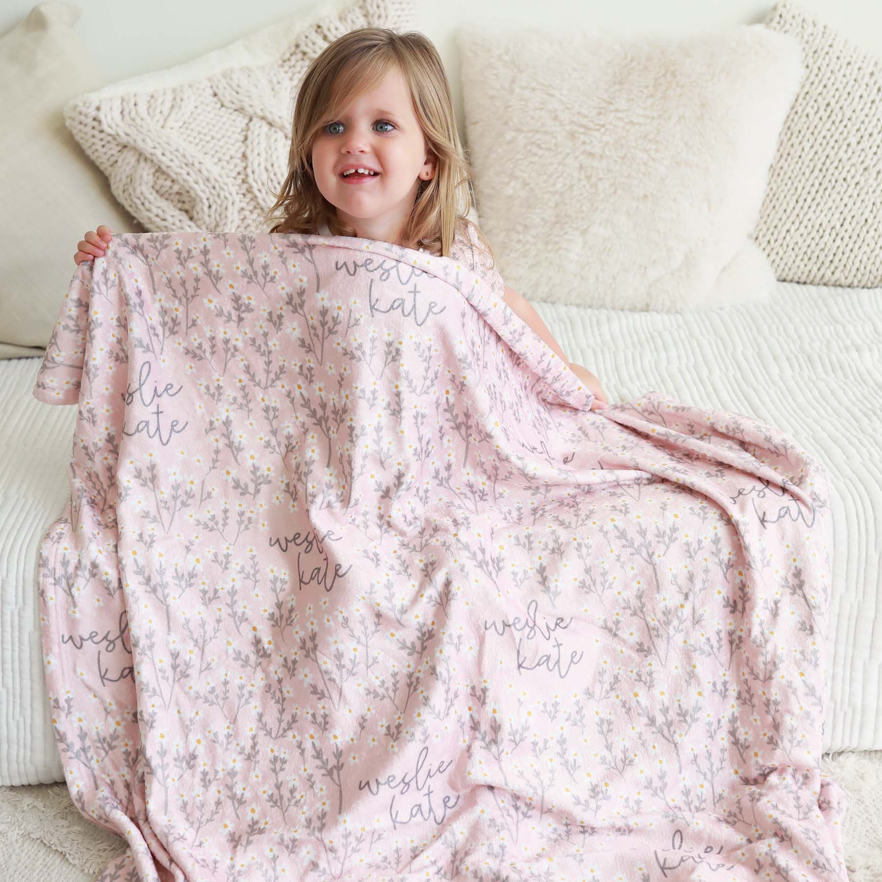 Personalized Themed Blankets for Girls - Image 104