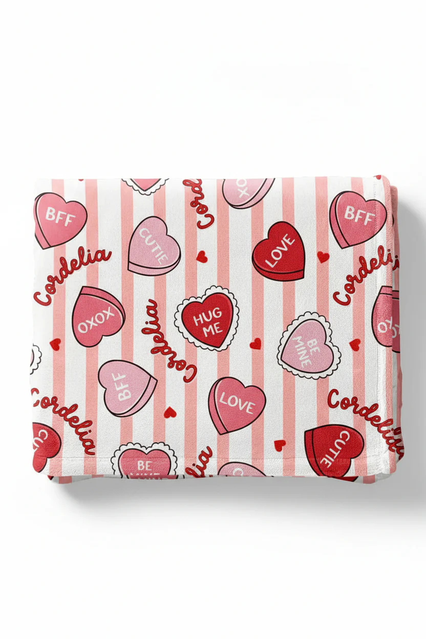Personalized Themed Blankets for Girls - Image 160