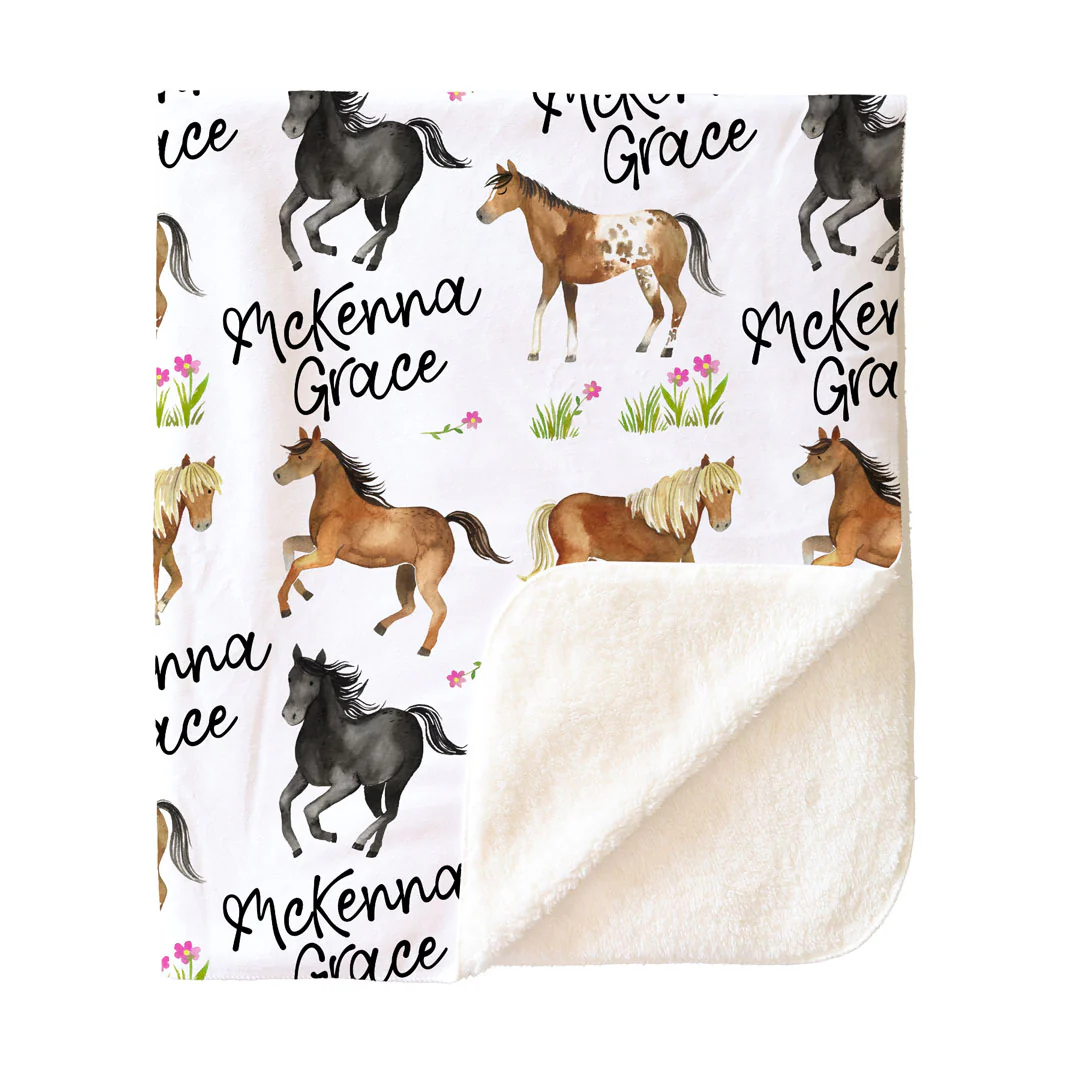 Personalized Themed Blankets for Girls - Image 23