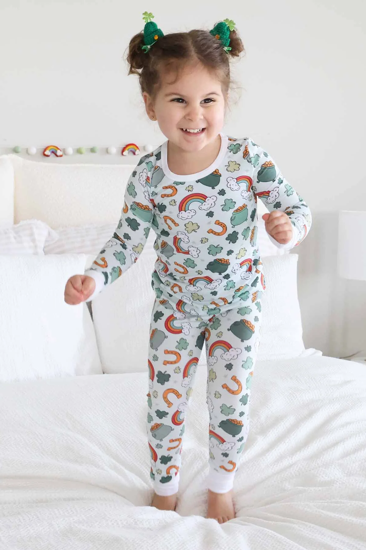 Pinch Proof Two Piece Pajama Set - Image 8