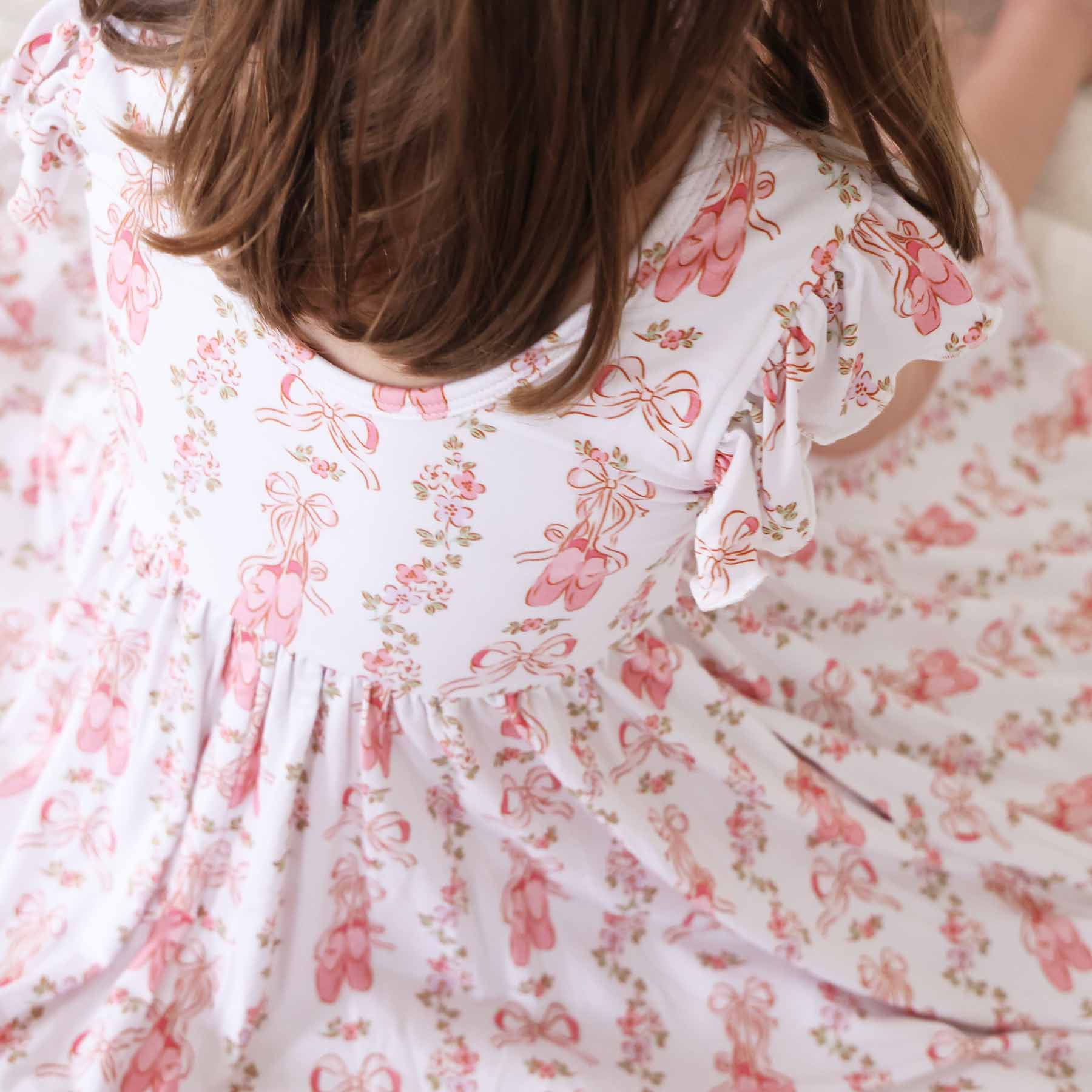 Ruffle Twirl Dress | Ballet Blossoms - Image 5
