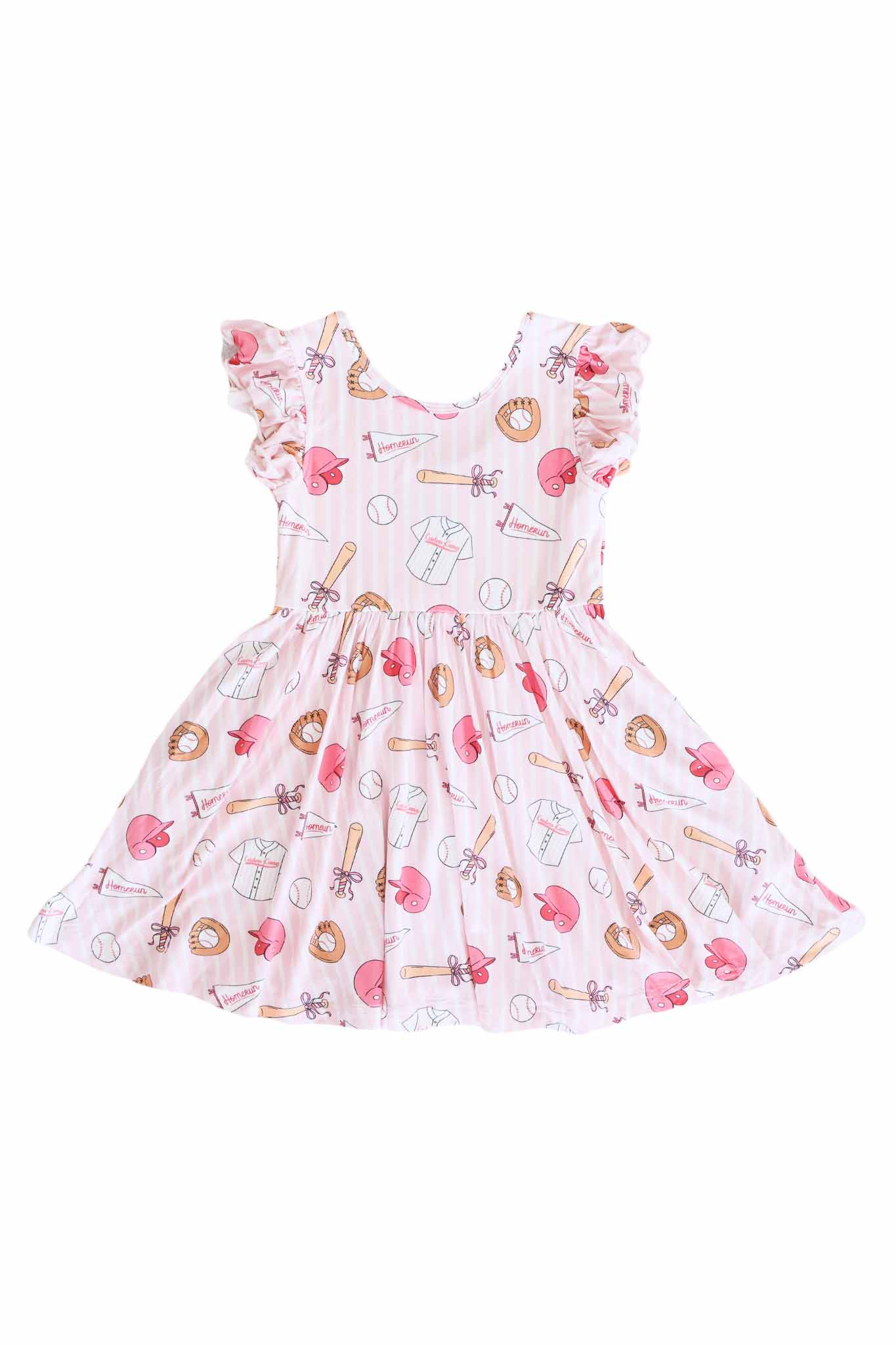 Ruffle Twirl Dress | Ballpark Babes - Image 2