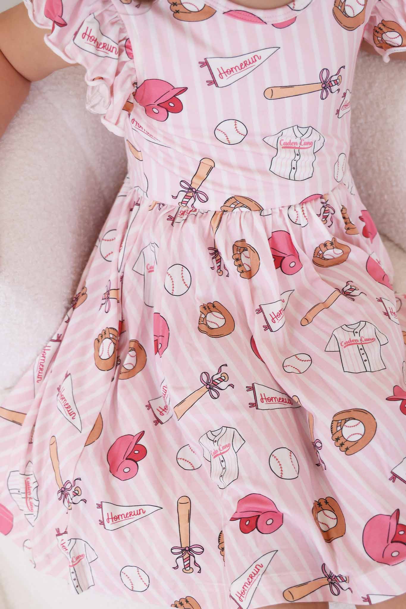 Ruffle Twirl Dress | Ballpark Babes - Image 9