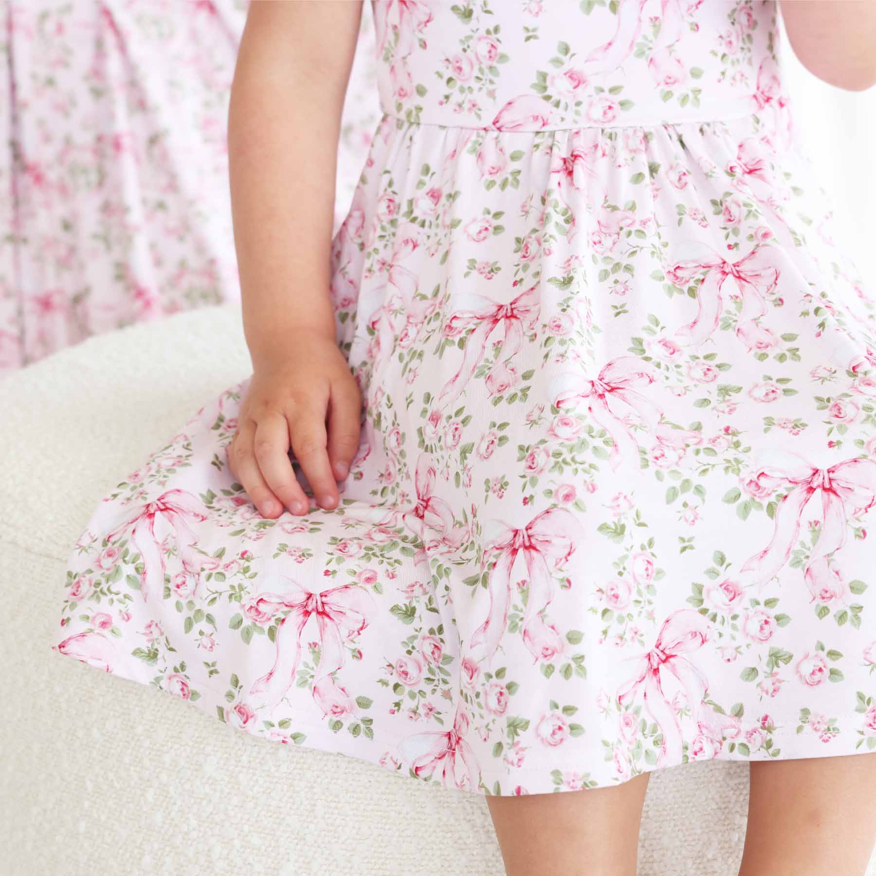 Ruffle Twirl Dress | Bows in Bloom - Image 11