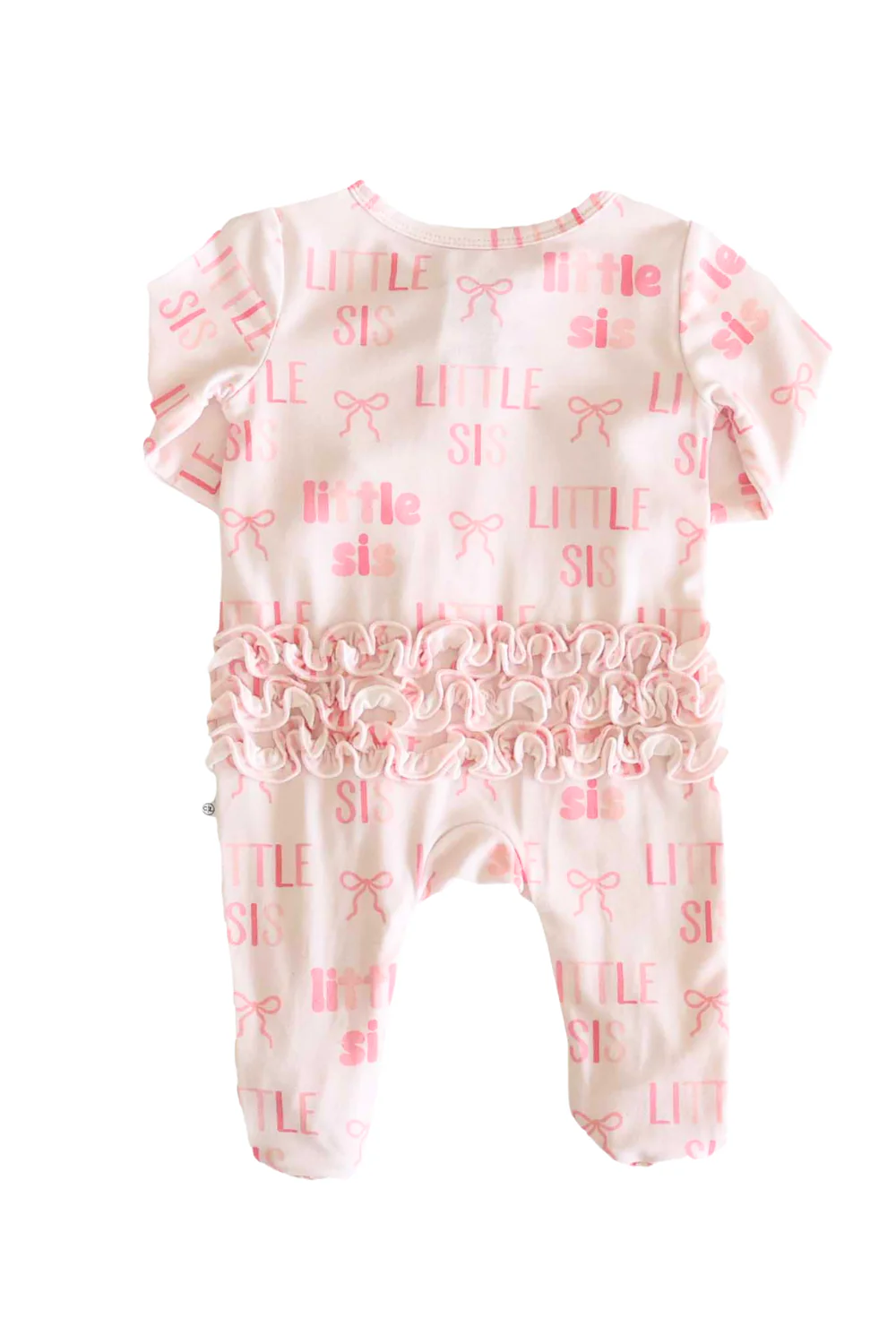 Ruffle Zipper Footie | Little Sis - Image 8