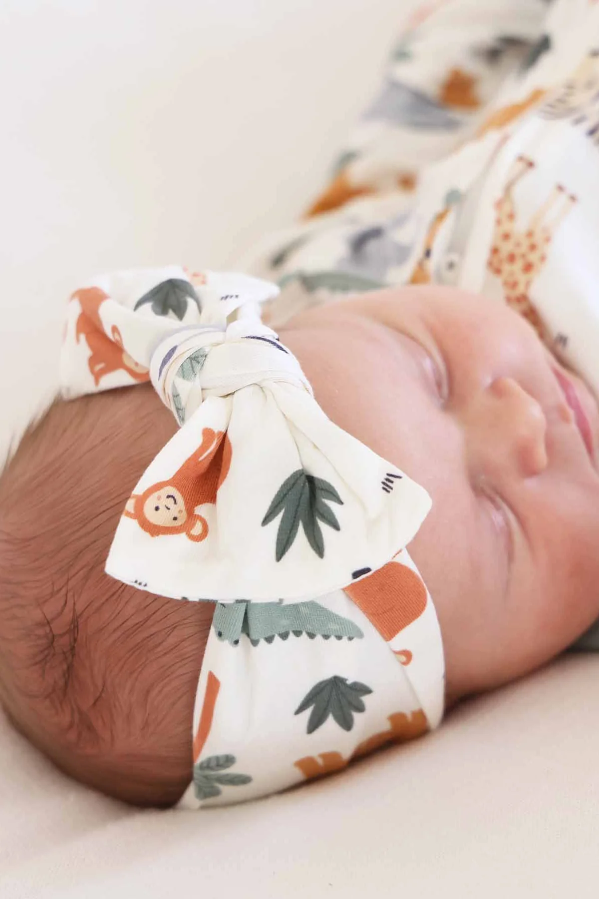 Printed Knit Large Bow Headwraps - Image 26