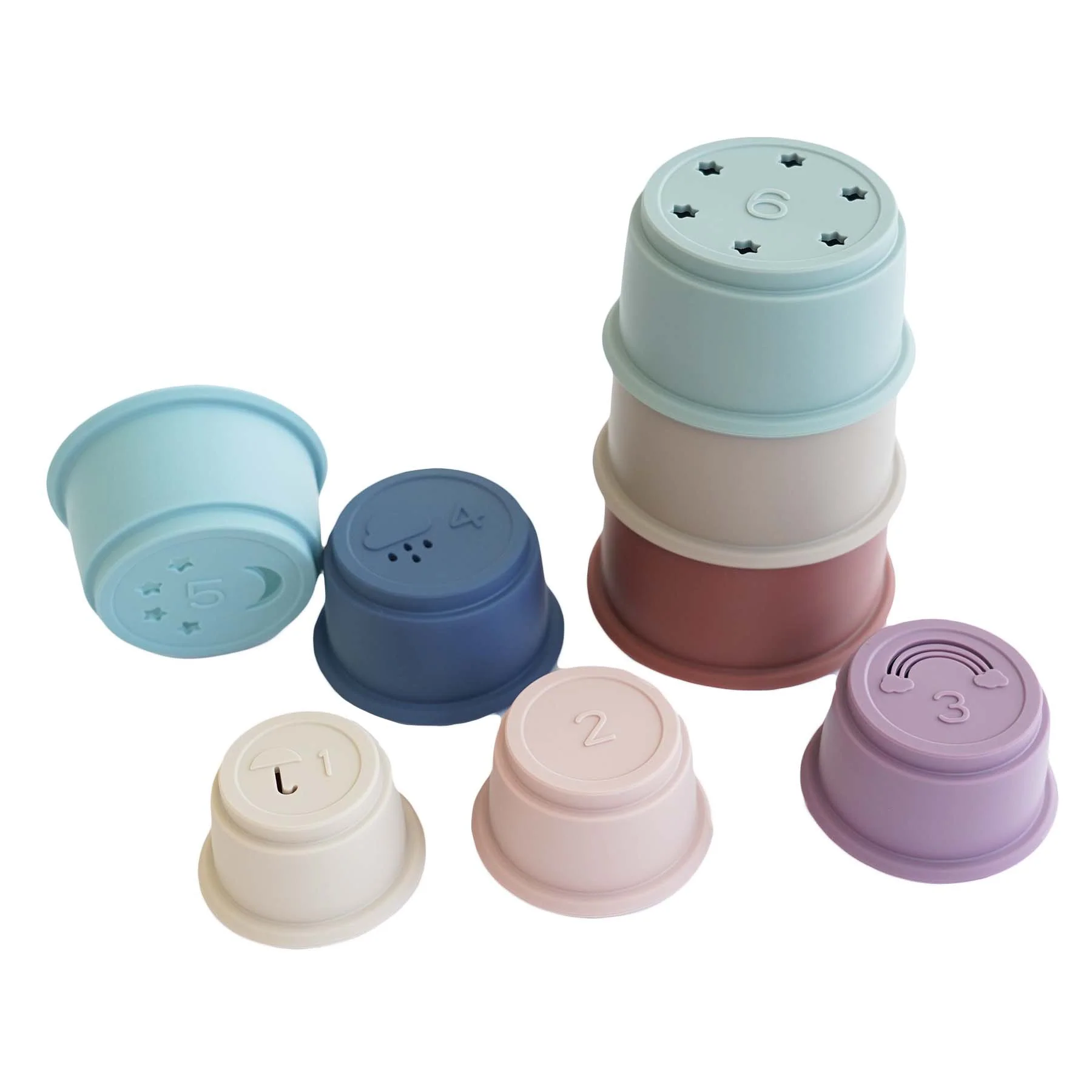 Silicone Stacking Cups - Image 13