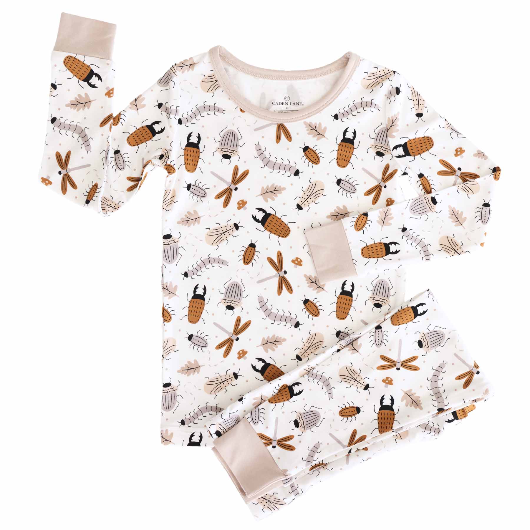 Snuggle Bug Two Piece Pajama Set - Image 6