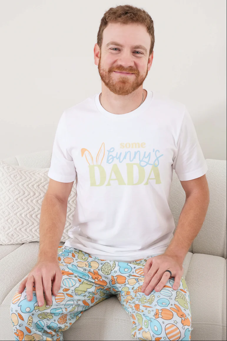 Some Bunny Easter Graphic Tee | White - Image 2