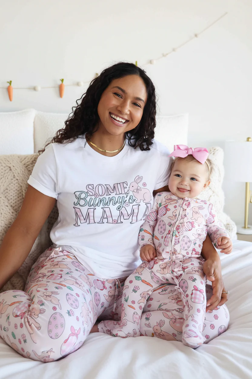 Some Bunny's Parent Adult Graphic Tee | White - Image 9