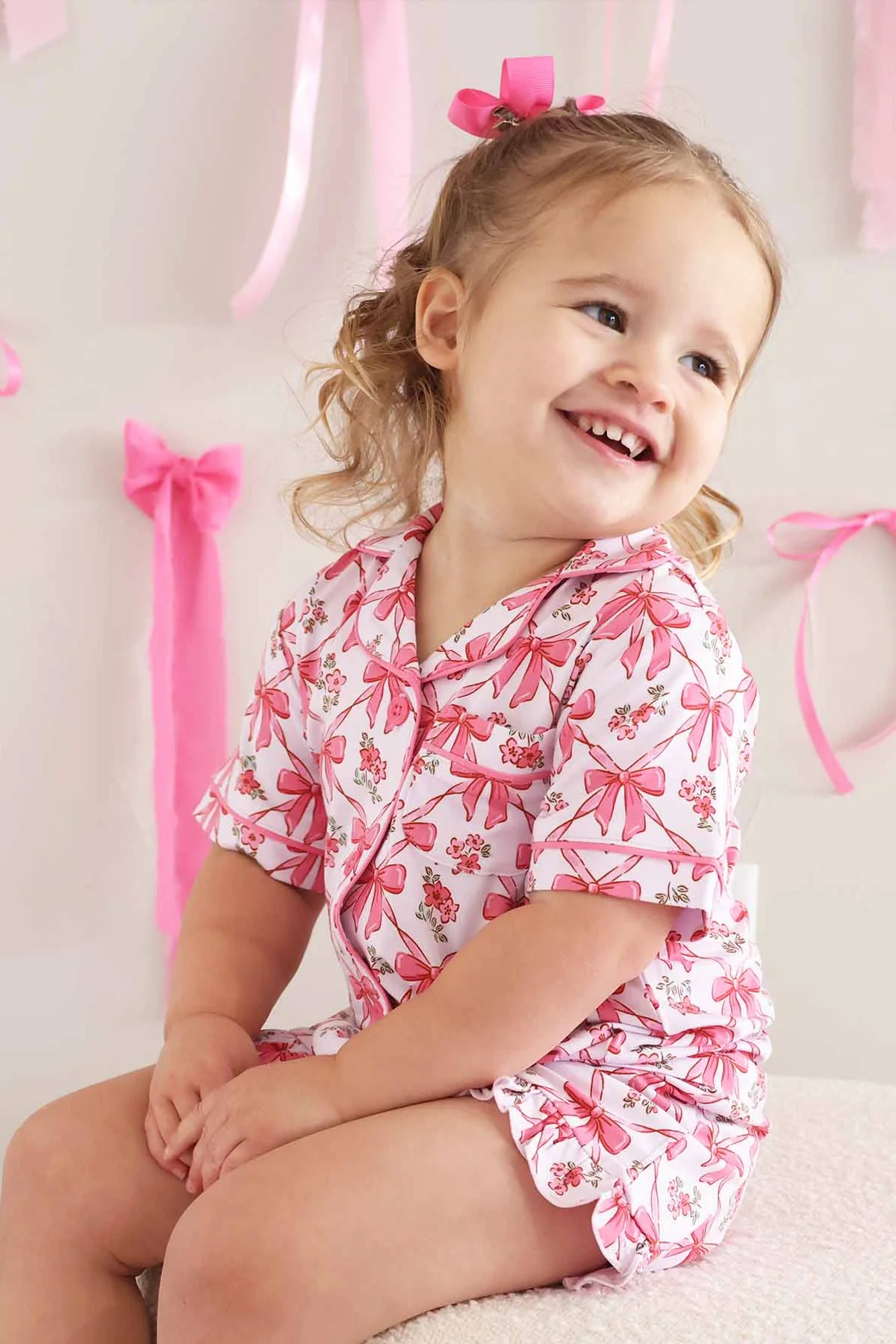 Two Piece Short Lounge Set | Bow Besties - Image 10