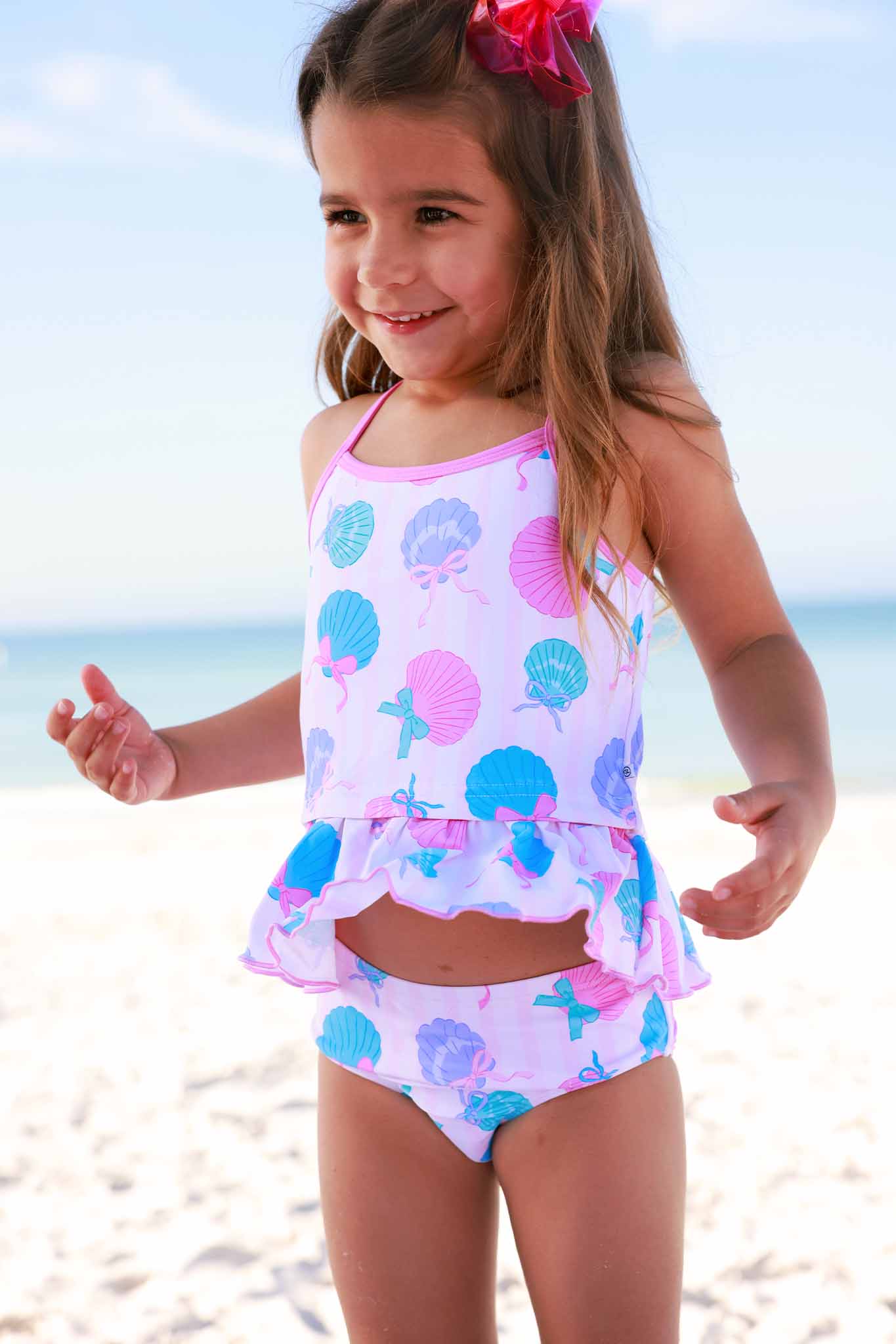 Two Piece Strappy Tankini | Seaside Sweetie - Image 5