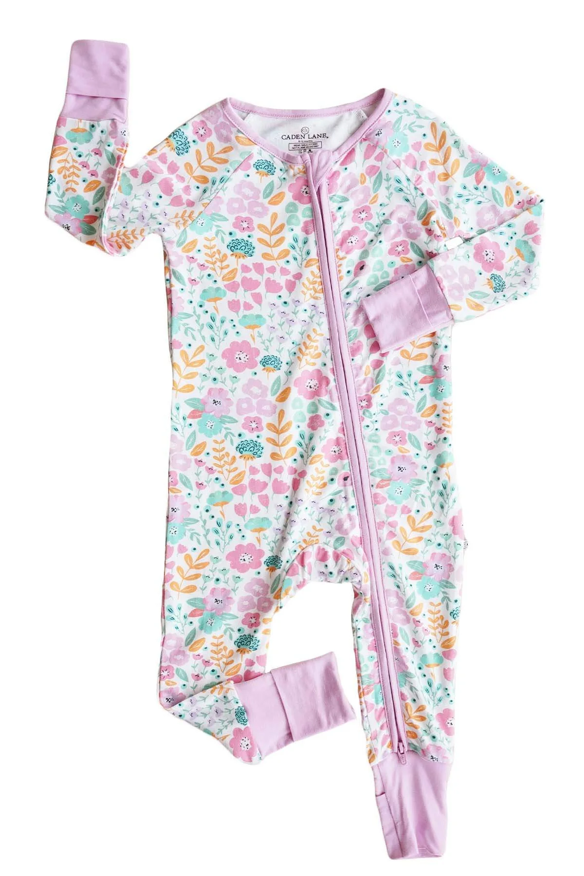 Willow's Whimsy Floral Convertible Zip Romper - Image 7