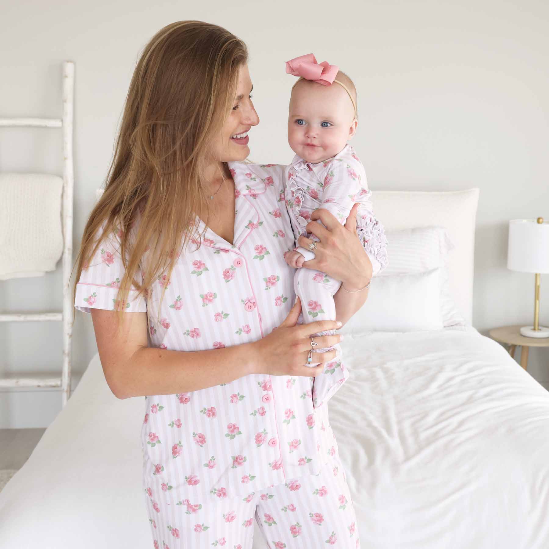Women's Two Piece Flare Lounge Set | Rosy & Cozy - Image 15